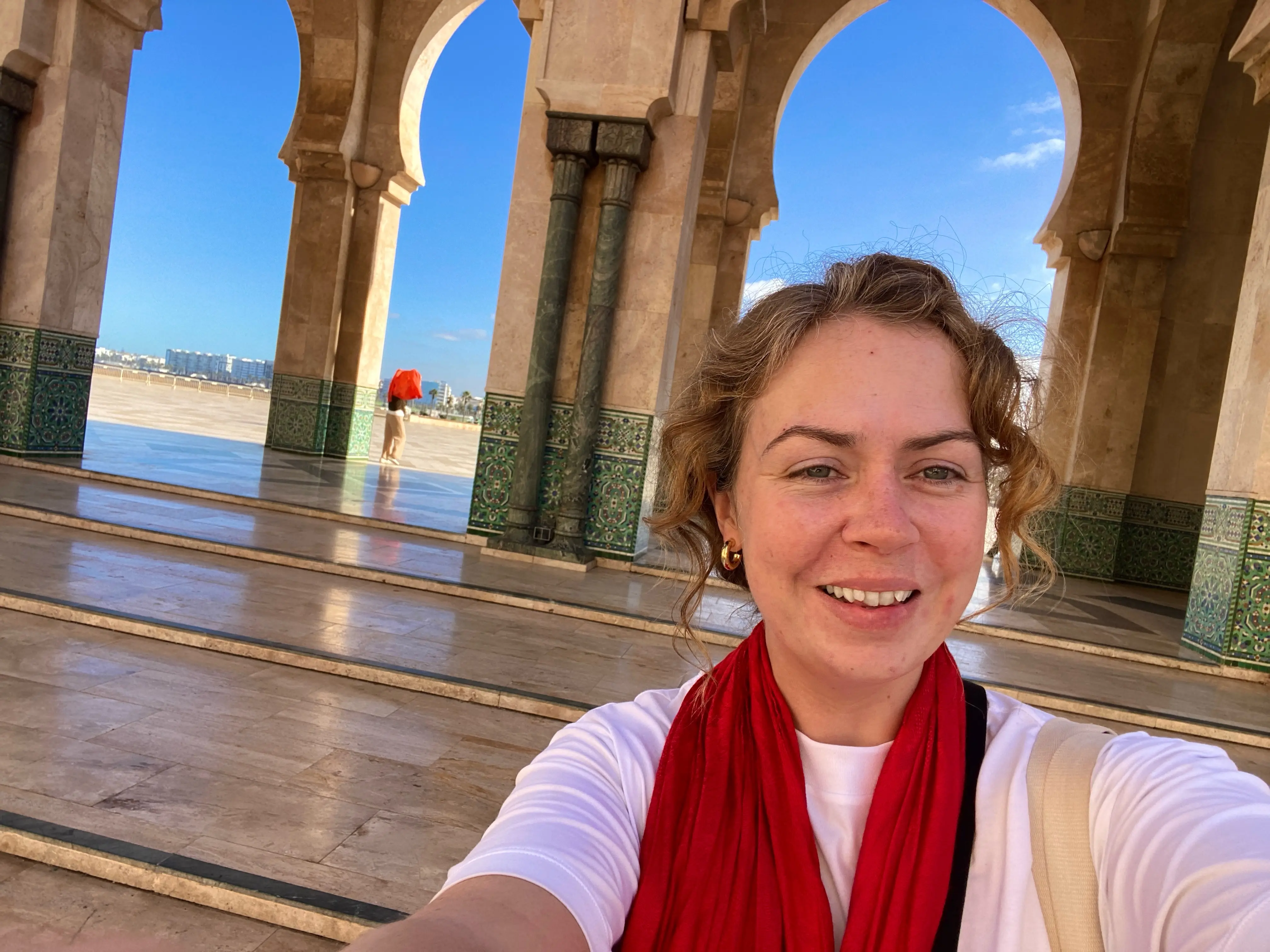 A woman conquering her fear of travelling solo as a woman in Casablanca, Morocco